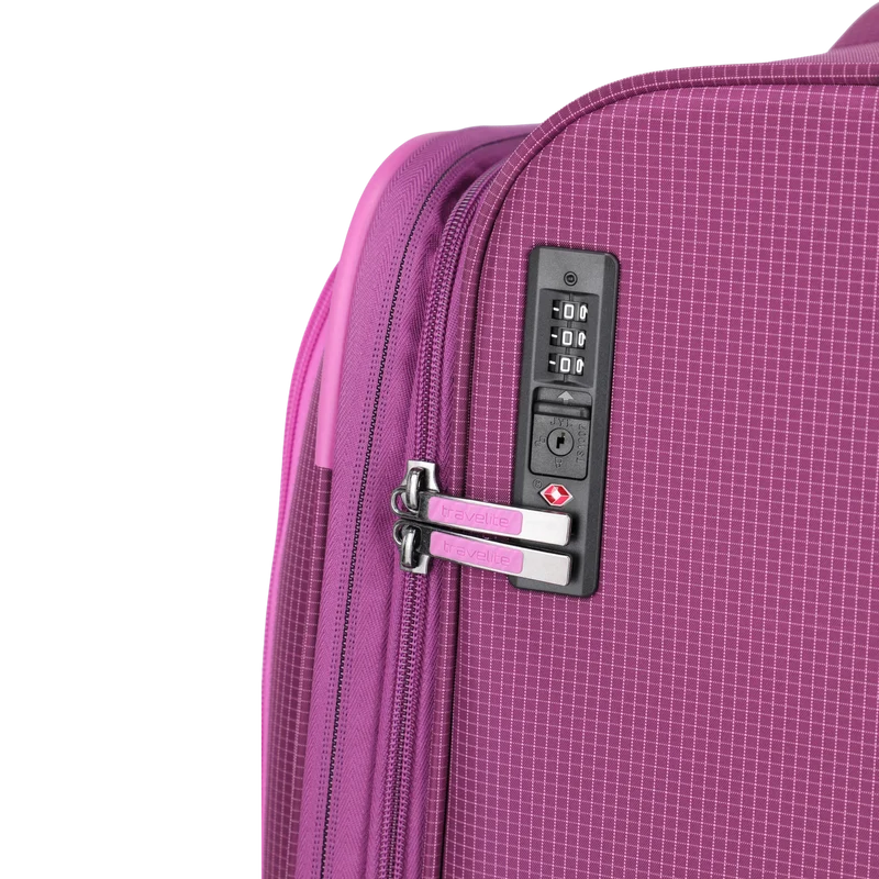 Travelite Corsiica 4-Rollen-Trolley L erw. 77 cm -Pink