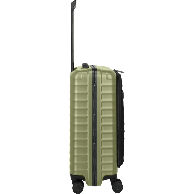 TITAN OVERSEAS 4-Rad-Bordtrolley S+ mit Vortasche 55 cm -Forest Green