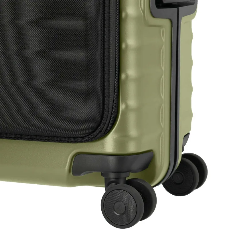 TITAN OVERSEAS 4-Rad-Bordtrolley S+ mit Vortasche 55 cm -Forest Green