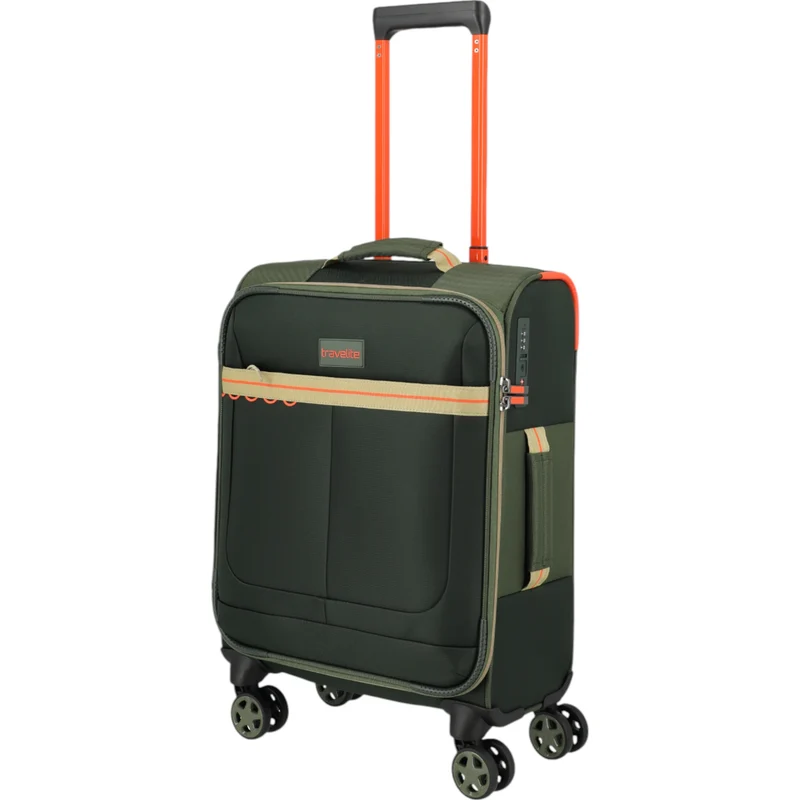 Travelite Color Craze 4-Rollen-Koffer S 55 cm -olive