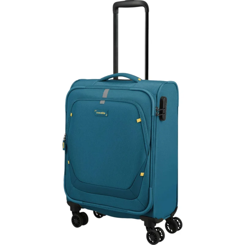 Travelite Umbria 4-Rollen-Kabinentrolly S 55 cm -Petrol