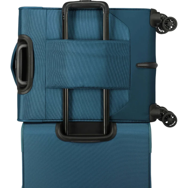 Travelite Umbria 4-Rollen-Kabinentrolly S 55 cm -Petrol