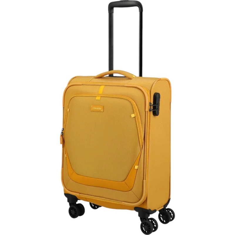 Travelite Umbria 4-Rollen-Kabinentrolly S 55 cm -Golden Glow