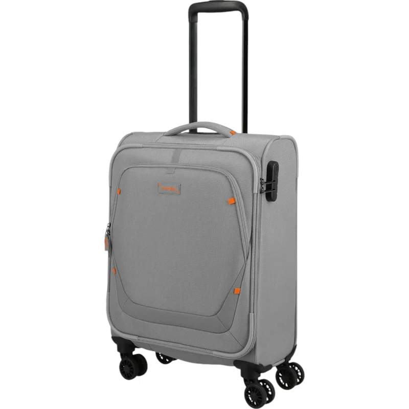 Travelite Umbria 4-Rollen-Kabinentrolly S 55 cm -Smoky Grey