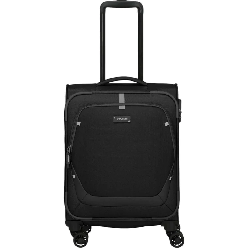 Travelite Umbria 4-Rollen-Kabinentrolly S 55 cm -Black