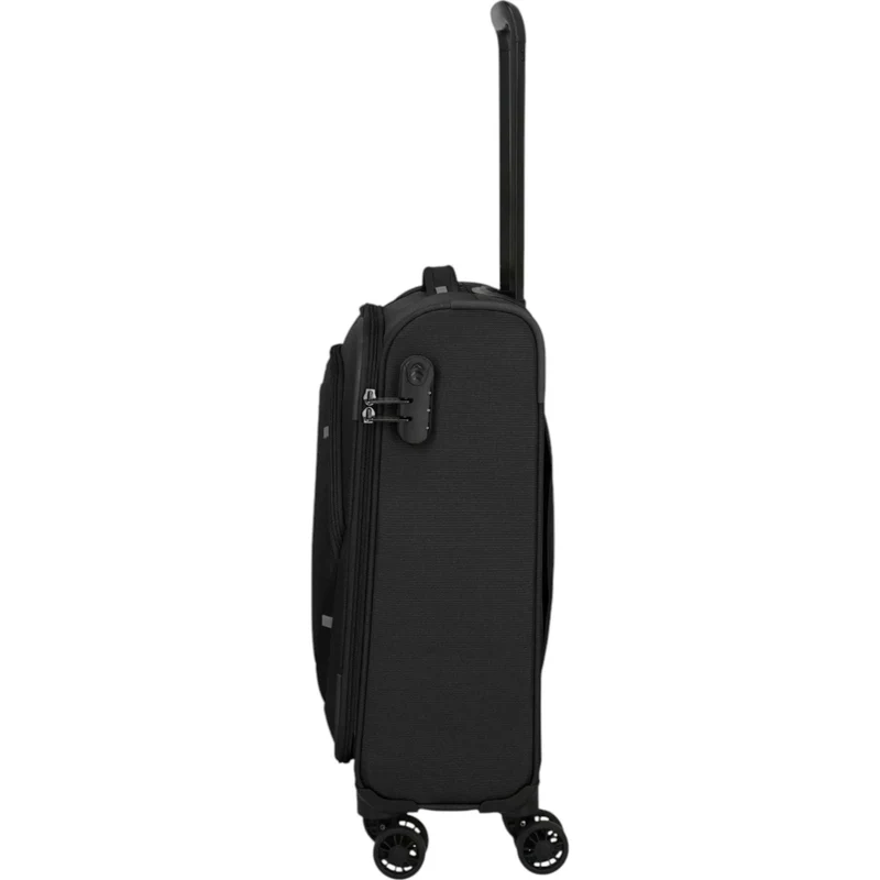 Travelite Umbria 4-Rollen-Kabinentrolly S 55 cm -Black