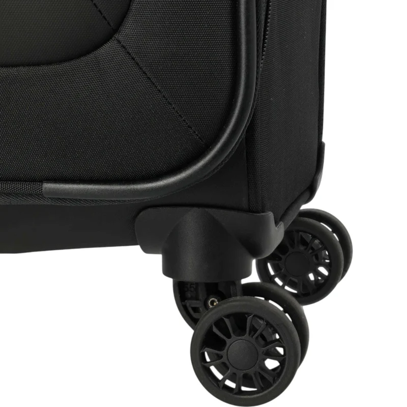 Travelite Umbria 4-Rollen-Kabinentrolly S 55 cm -Black