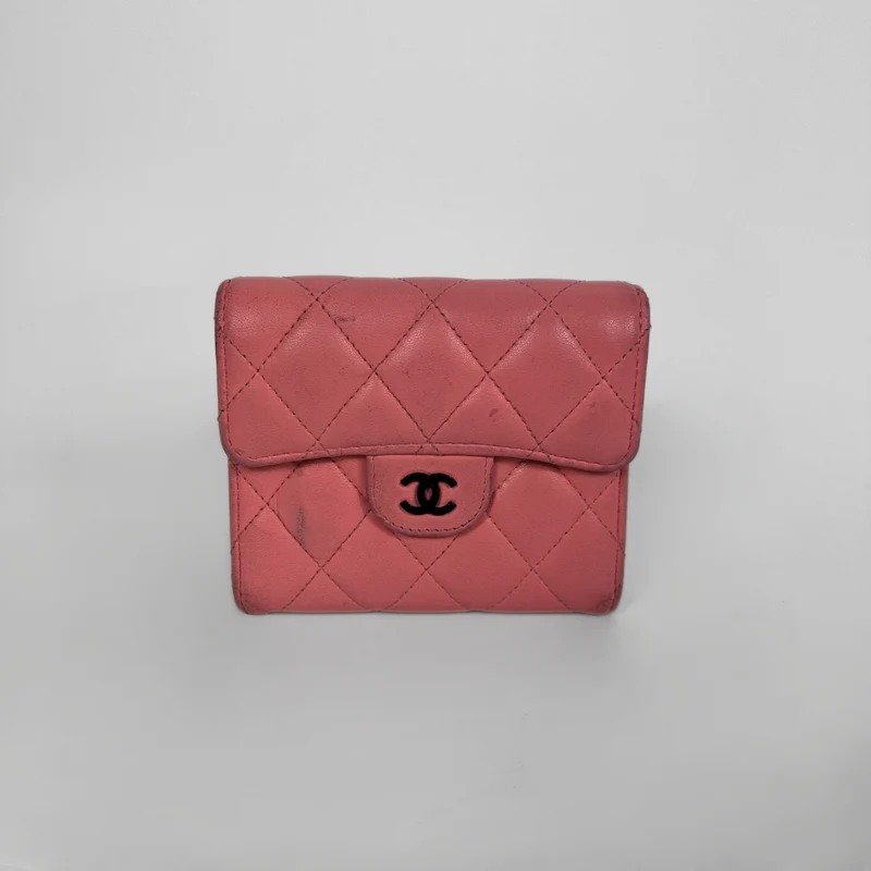 Chanel 2.55 Kleine portemonnee roze