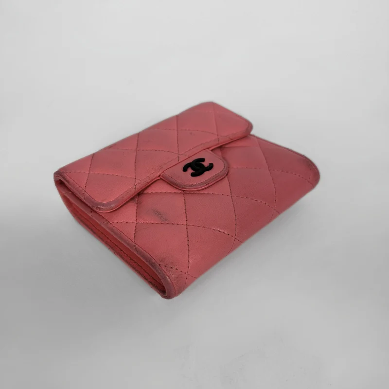 Chanel 2.55 Kleine portemonnee roze