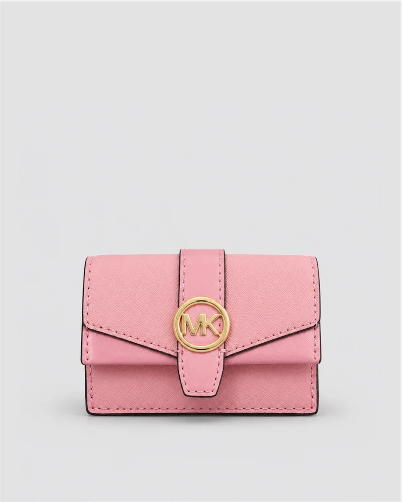 Michael Kors Greenwich XS Flap Trifold powder blush