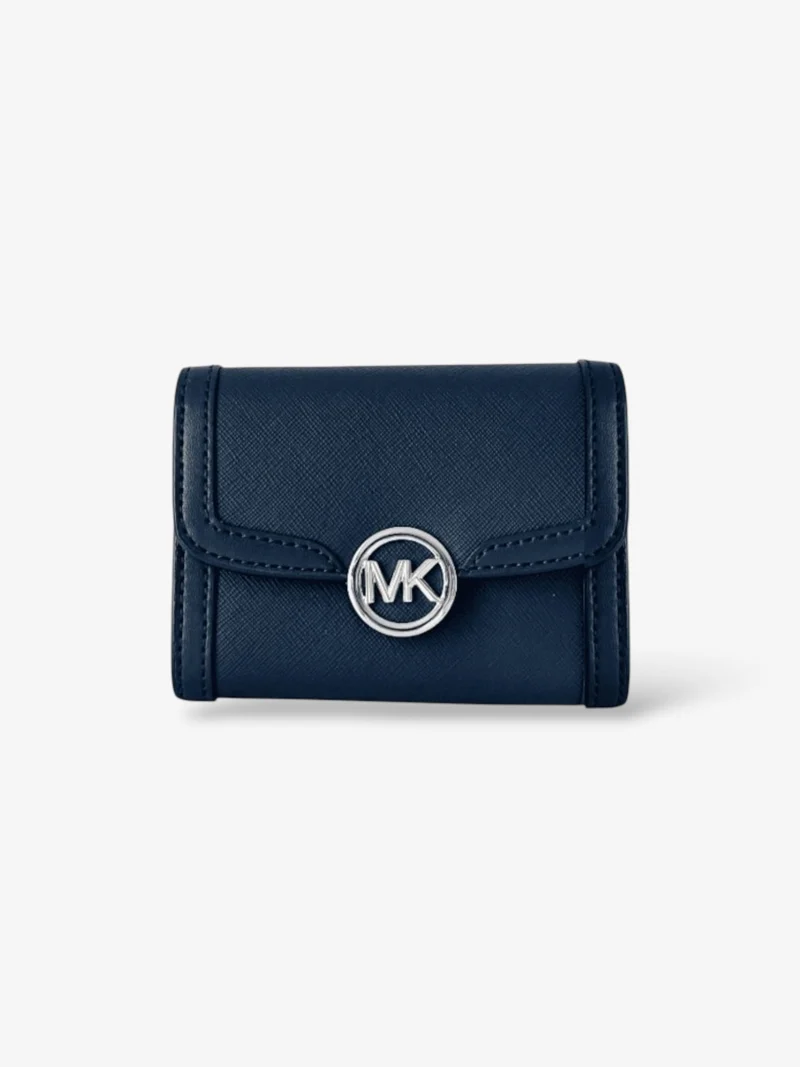 Michael Kors Geldbeutel LEIDA Navy blau