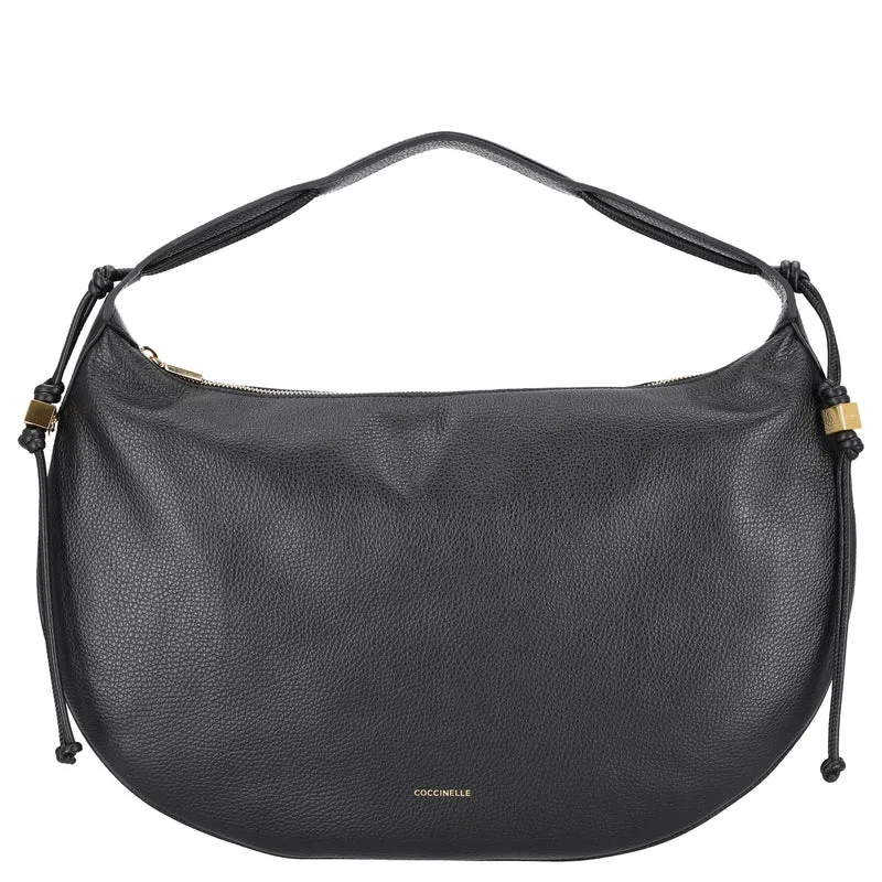 Coccinelle Thess - Schultertasche 45 cm (noir)