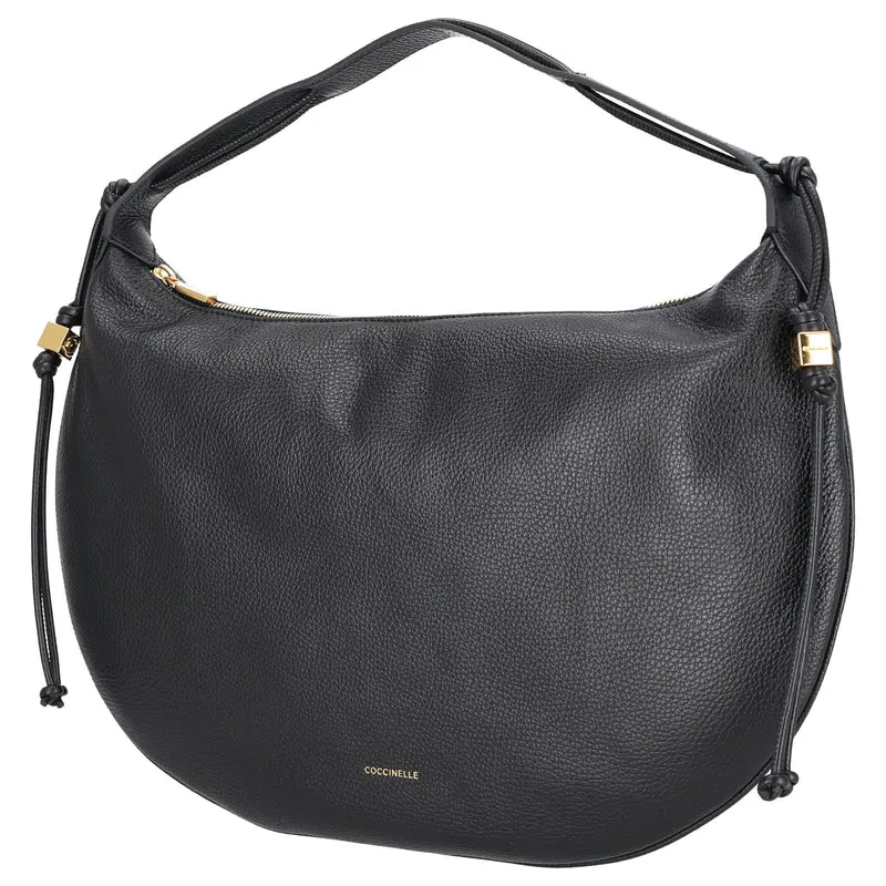 Coccinelle Thess - Schultertasche 45 cm (noir)
