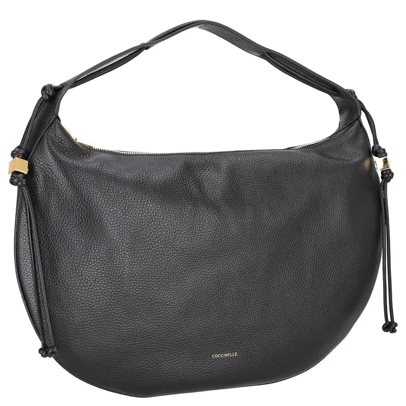 Coccinelle Thess - Schultertasche 45 cm (noir)