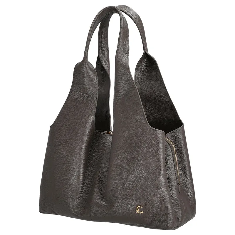 Coccinelle Nell - Shopper 39 cm (fango)