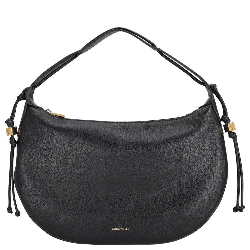 Coccinelle Thess - Schultertasche 38 cm (noir)