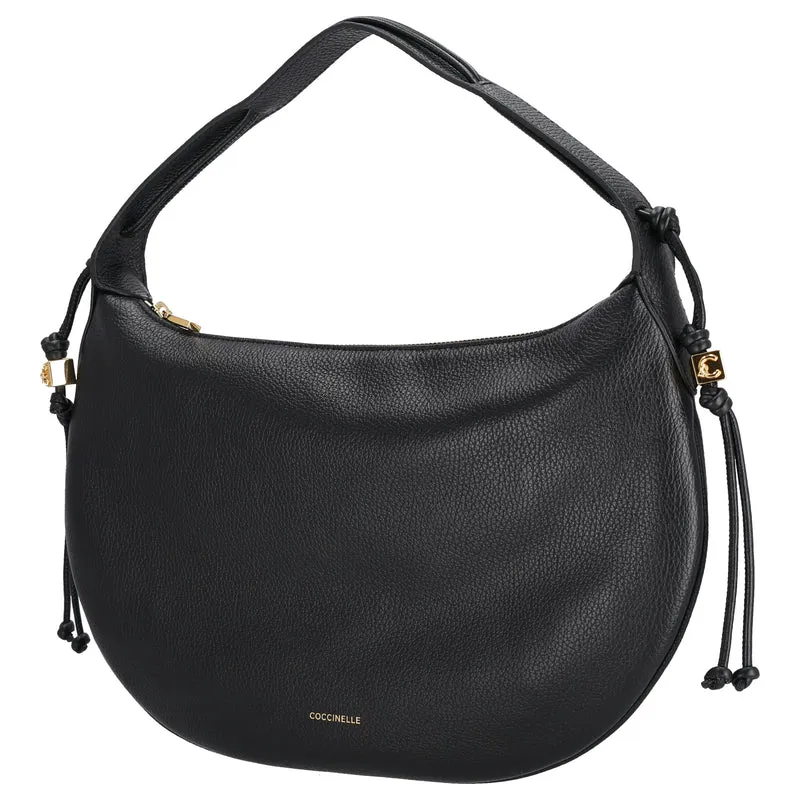 Coccinelle Thess - Schultertasche 38 cm (noir)