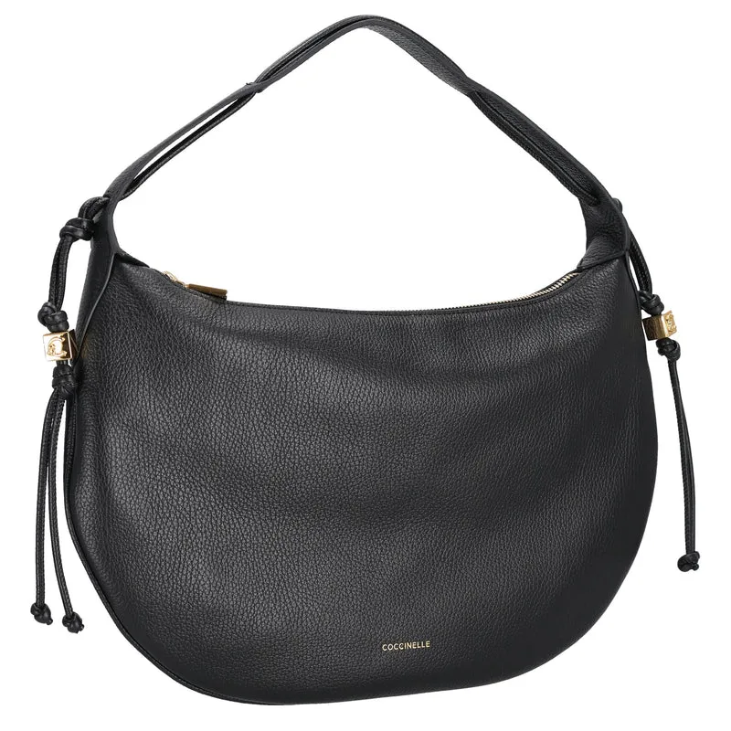 Coccinelle Thess - Schultertasche 38 cm (noir)