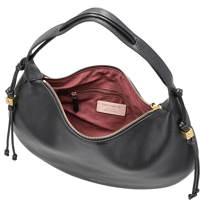 Coccinelle Thess - Schultertasche 38 cm (noir)