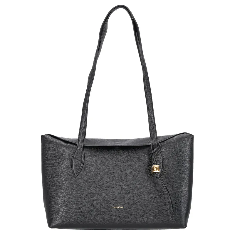 Coccinelle Thess - Shopper 41 cm (noir)