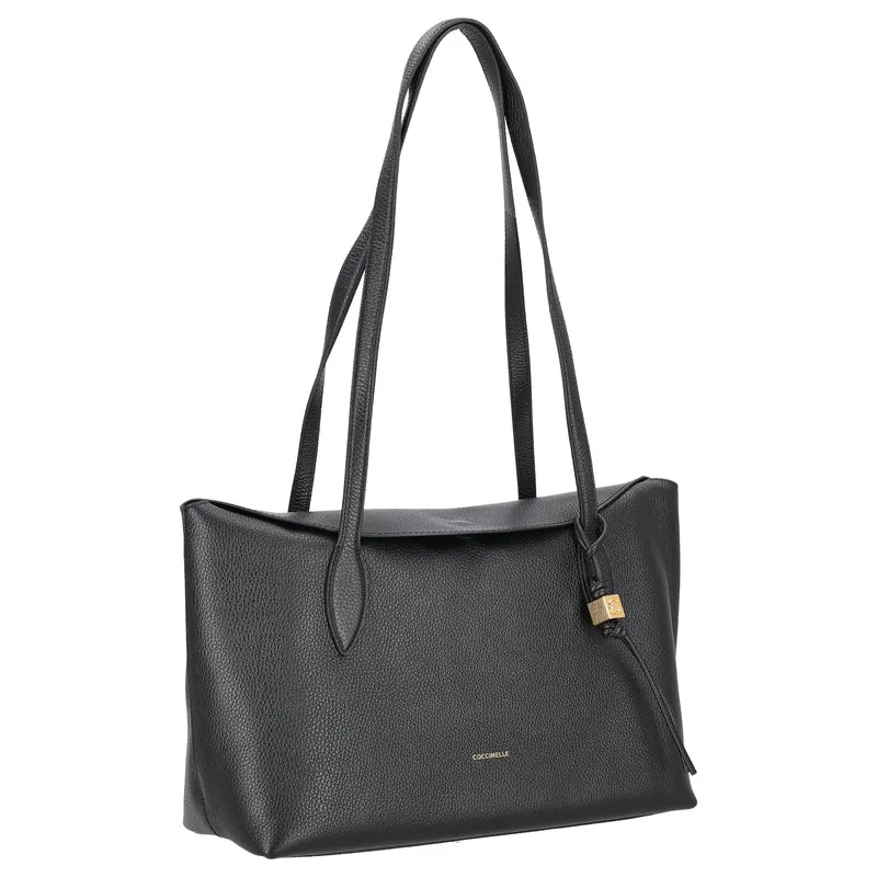 Coccinelle Thess - Shopper 41 cm (noir)
