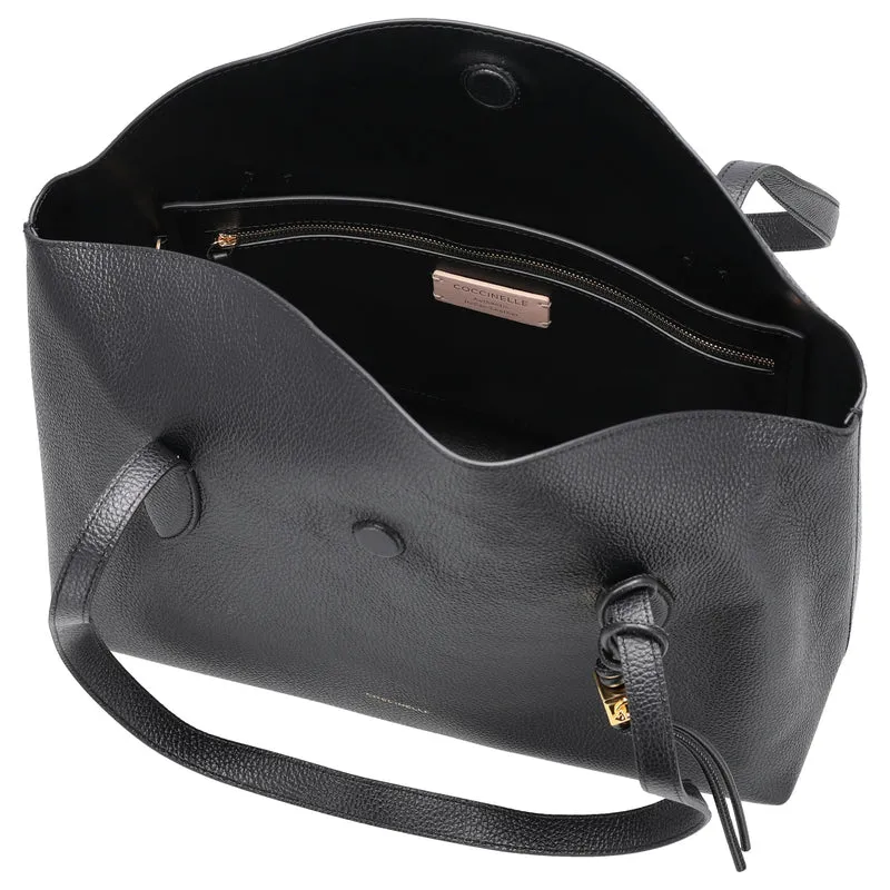 Coccinelle Thess - Shopper 41 cm (noir)