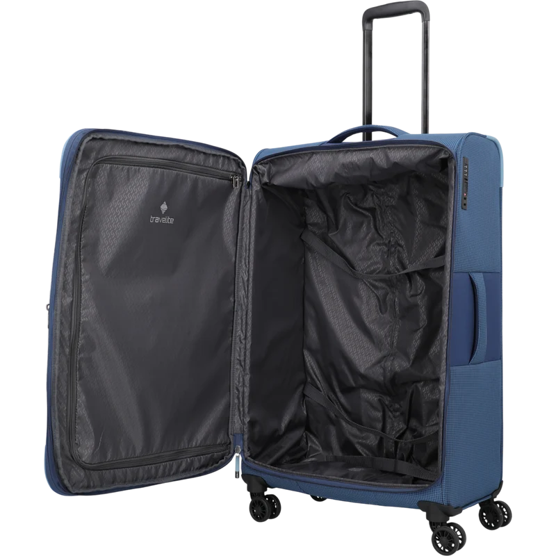 Travelite Corsiica 4-Rollen-Trolley L erw. 77 cm -Blue
