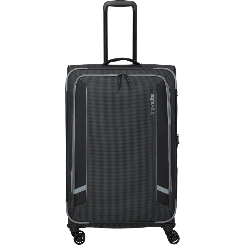Travelite Corsiica 4-Rollen-Trolley L erw. 77 cm -Black