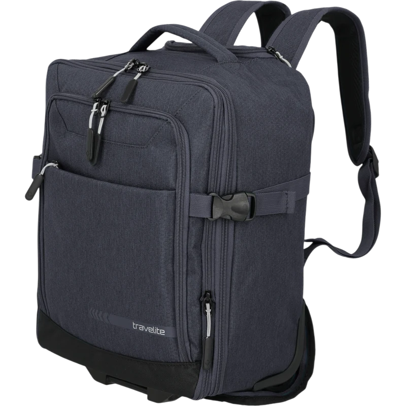 Travelite Kick Off Trolley-Rucksack 40 cm -Anthrazit