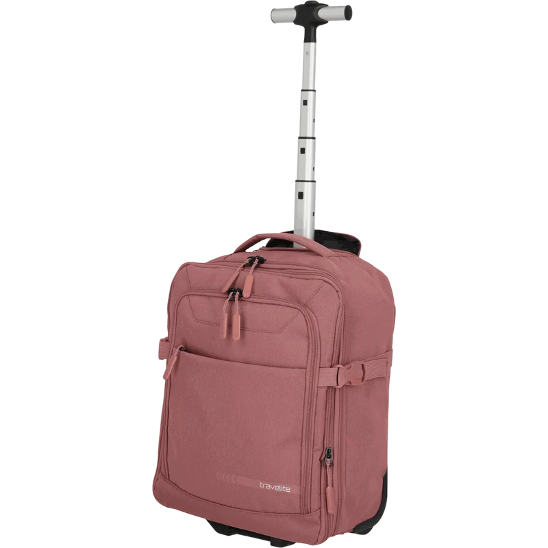 Travelite Kick Off Trolley-Rucksack 40 cm -Rosé