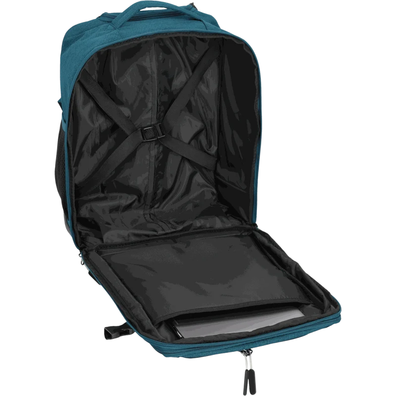 Travelite Kick Off Trolley-Rucksack 40 cm -Petrol