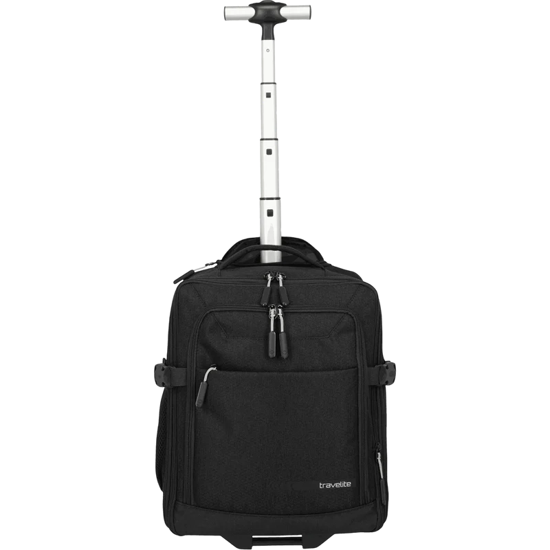 Travelite Kick Off Trolley-Rucksack 40 cm -Schwarz