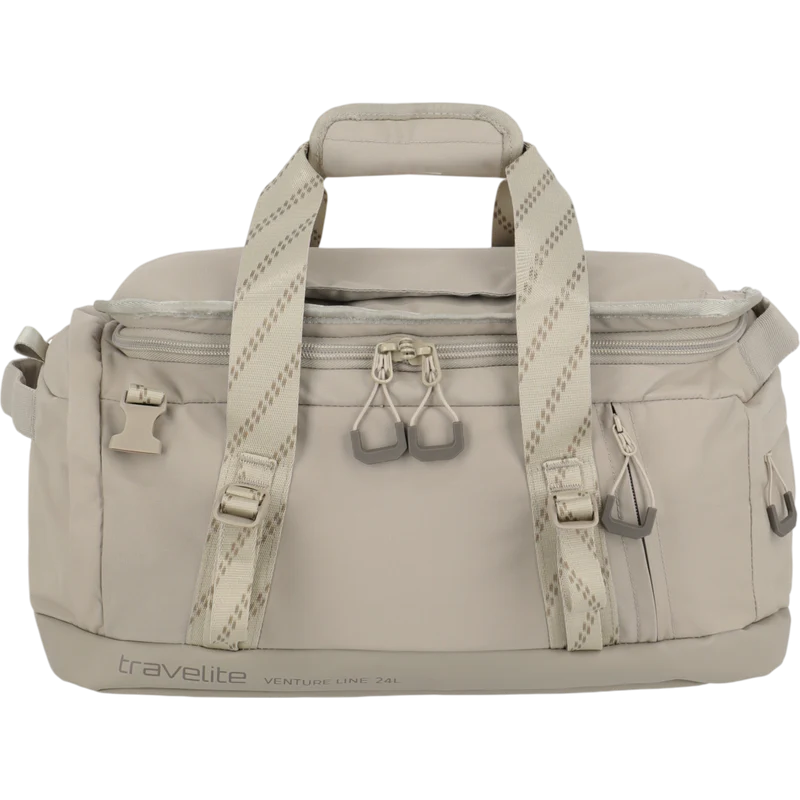 Travelite Venture Line Reisetasche mit Rucksackfunktion S 40 cm -Sand