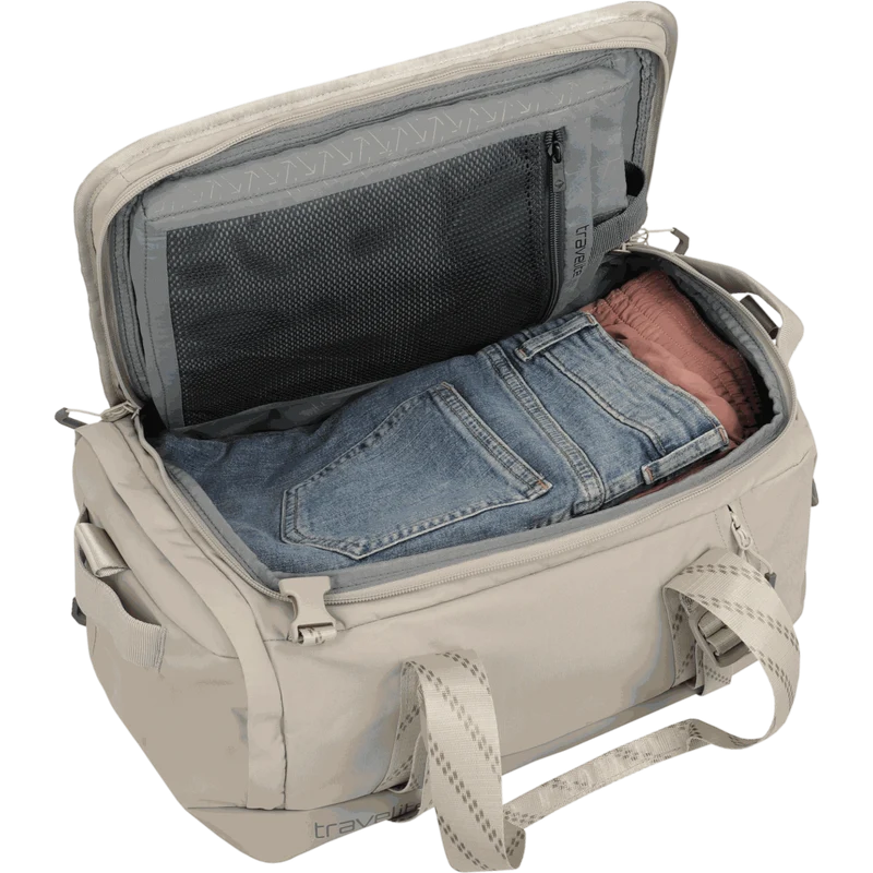 Travelite Venture Line Reisetasche mit Rucksackfunktion S 40 cm -Sand