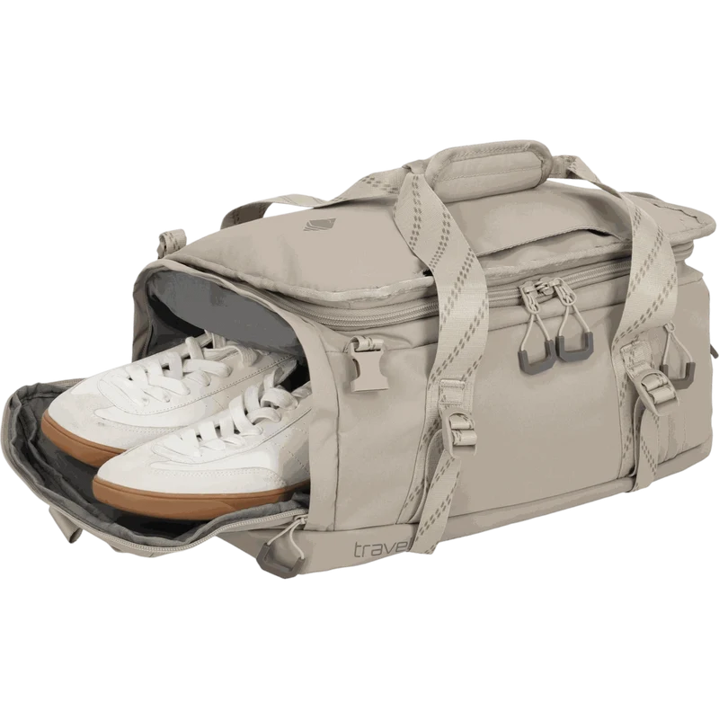 Travelite Venture Line Reisetasche mit Rucksackfunktion S 40 cm -Sand
