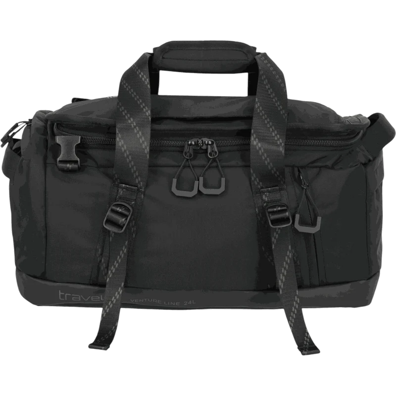 Travelite Venture Line Reisetasche mit Rucksackfunktion S 40 cm -Black