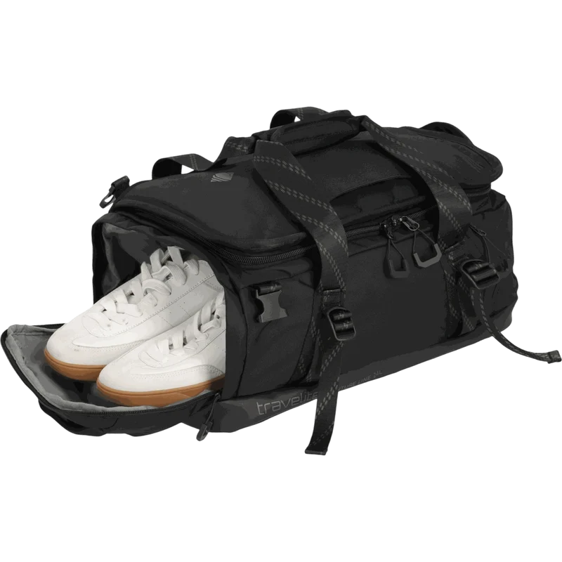 Travelite Venture Line Reisetasche mit Rucksackfunktion S 40 cm -Black