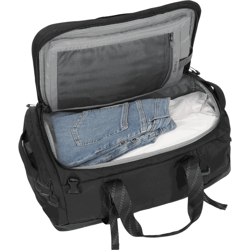 Travelite Venture Line Reisetasche mit Rucksackfunktion M 50 cm -Black