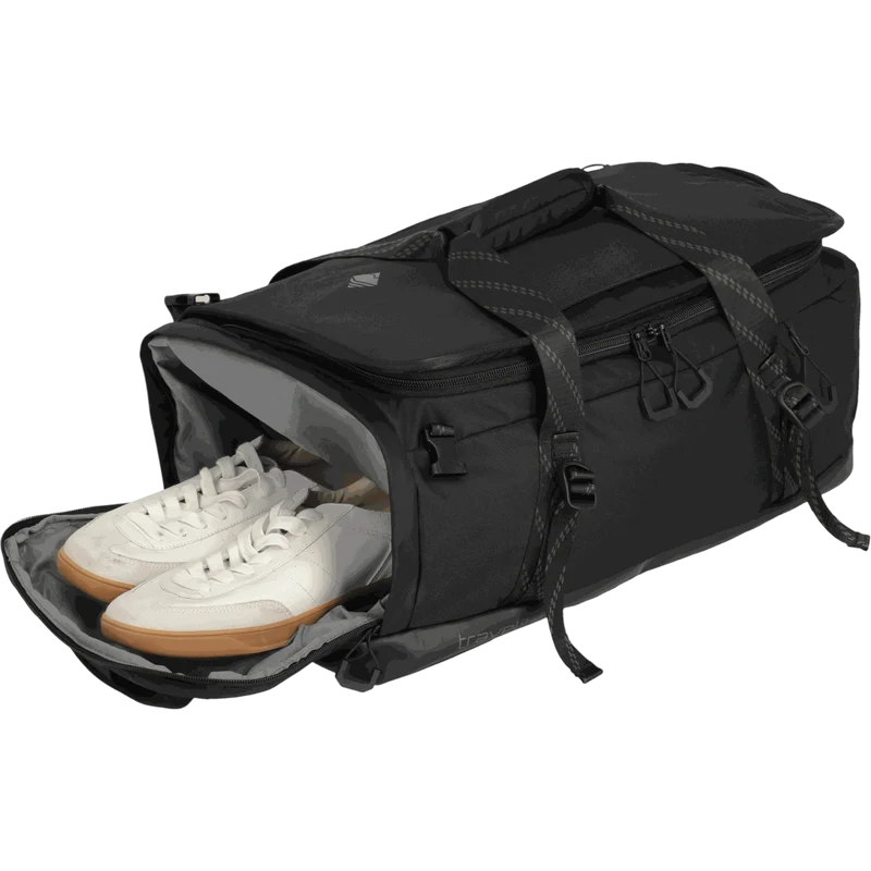 Travelite Venture Line Reisetasche mit Rucksackfunktion M 50 cm -Black