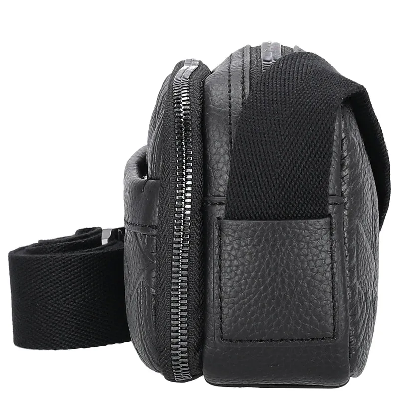 Lacoste Megagrain Camera Bag - Umhängetasche 19 cm (noir)