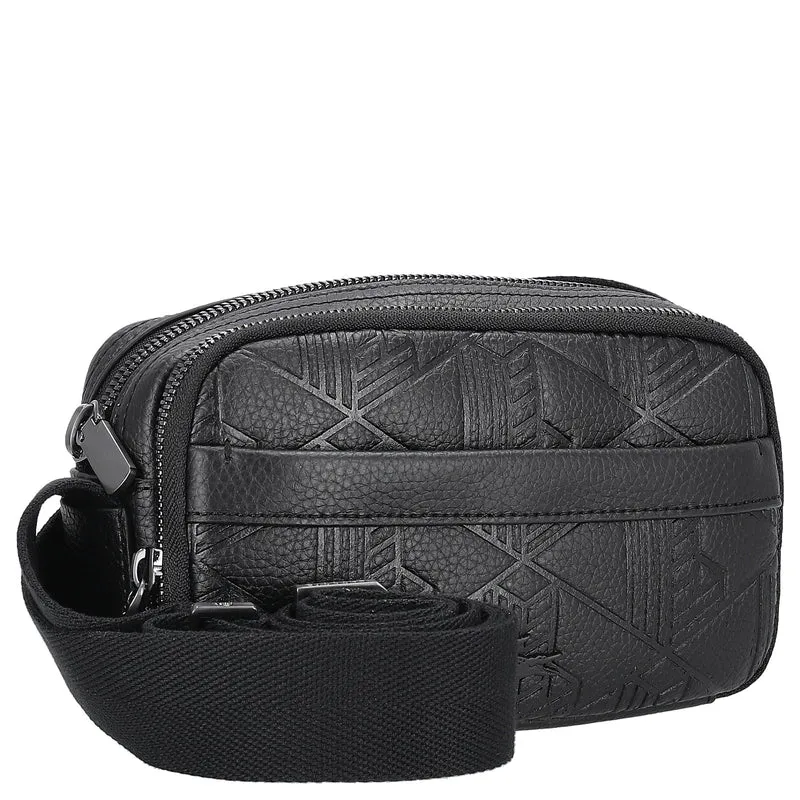 Lacoste Megagrain Camera Bag - Umhängetasche 19 cm (noir)