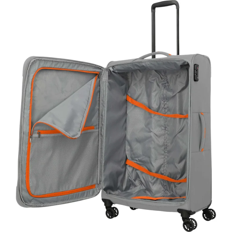Travelite Umbria 4-Rollen-Koffer L erw. 77 cm -Smoky Grey