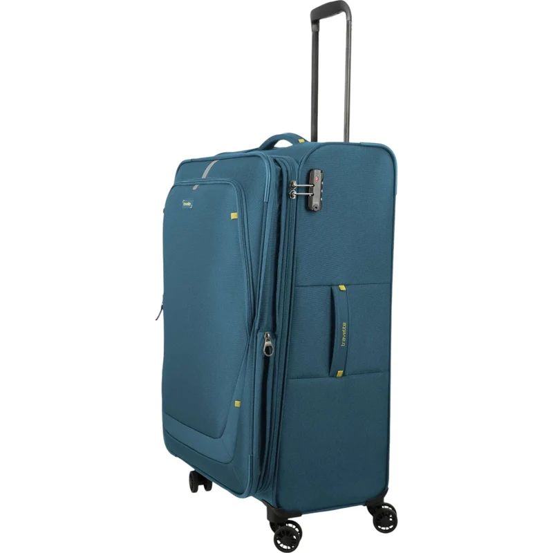 Travelite Umbria 4-Rollen-Koffer L erw. 77 cm -Petrol