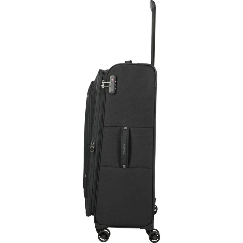 Travelite Umbria 4-Rollen-Koffer L erw. 77 cm -Black