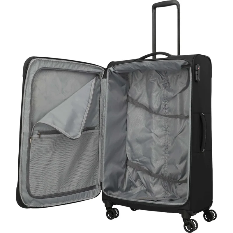 Travelite Umbria 4-Rollen-Koffer L erw. 77 cm -Black