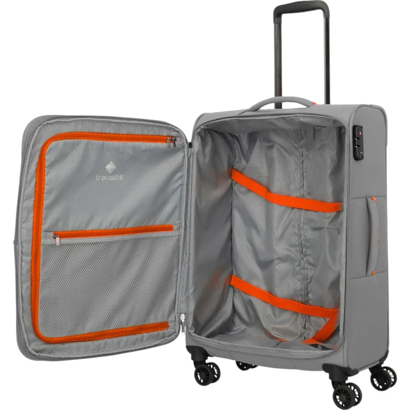 Travelite Umbria 4-Rollen-Koffer M erw. 67 cm -Smoky Grey