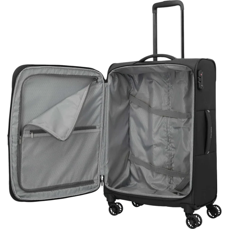 Travelite Umbria 4-Rollen-Koffer M erw. 67 cm -Black