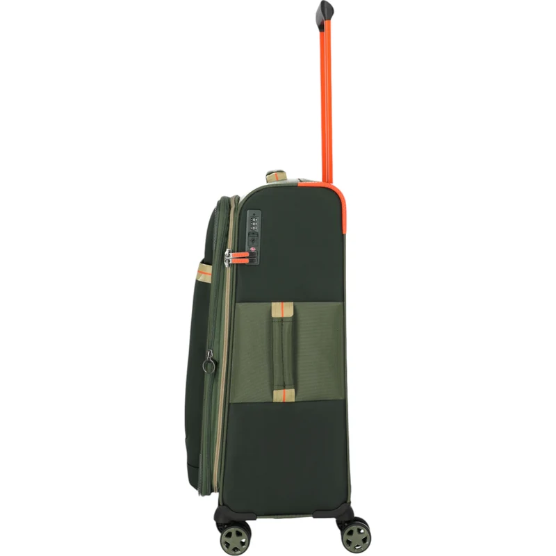 Travelite Color Craze 4-Rollen-Koffer M 66 cm -olive