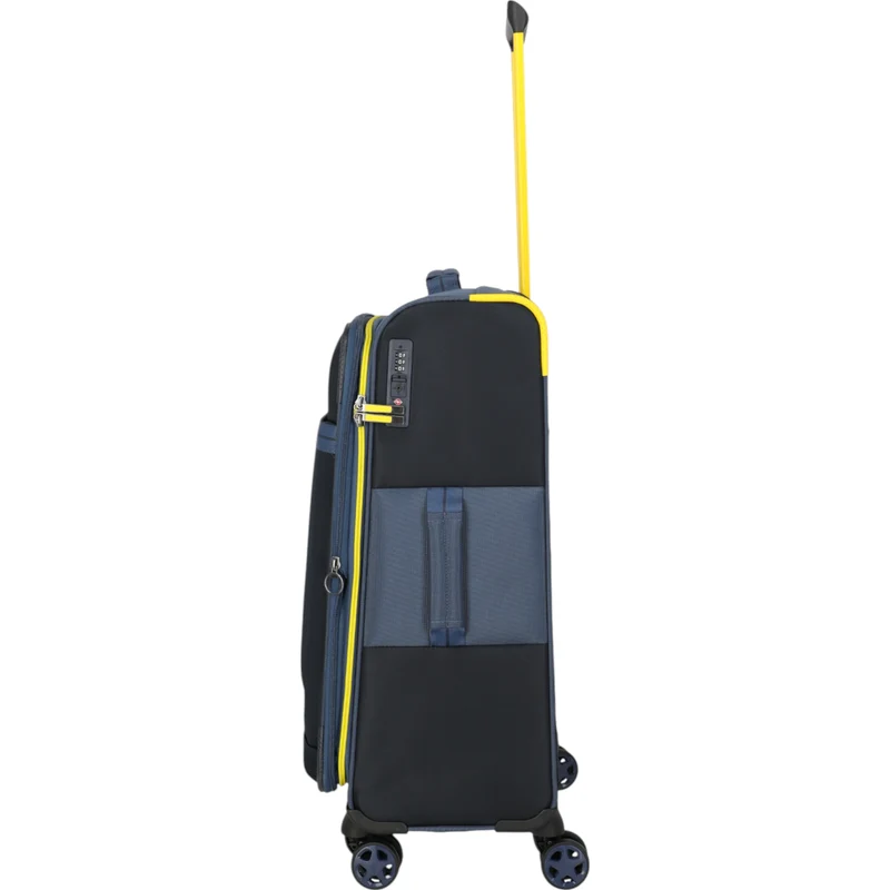 Travelite Color Craze 4-Rollen-Koffer M 66 cm -dunkelblau