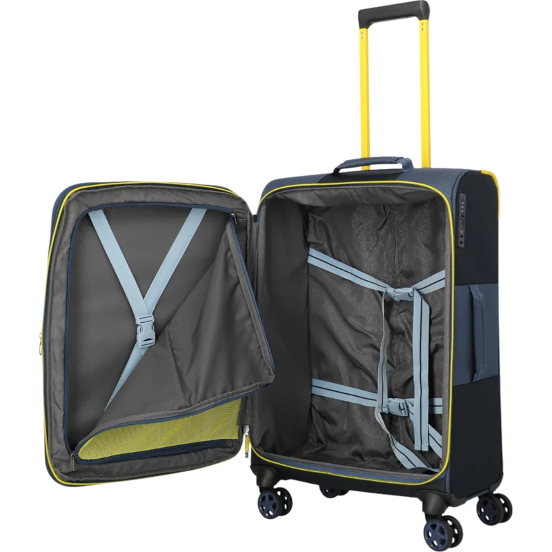 Travelite Color Craze 4-Rollen-Koffer M 66 cm -dunkelblau
